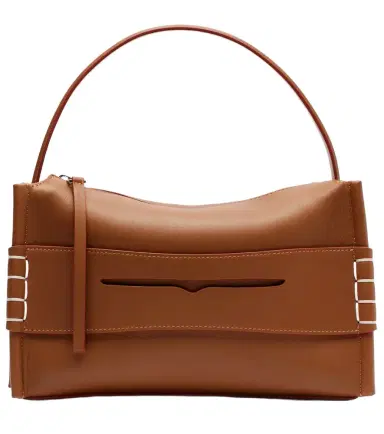 JW Anderson Loafer leather top-handle bag | Thumbnail 1