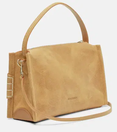 JW Anderson Loafer Small suede shoulder bag | Thumbnail 2 JW Anderson Loafer Small suede shoulder bag | Thumbnail 2