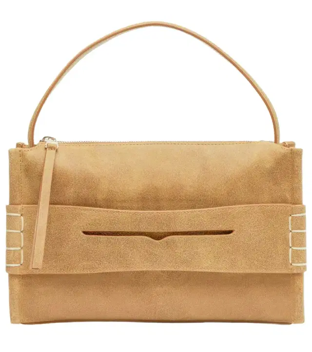JW Anderson Loafer Small suede shoulder bag
