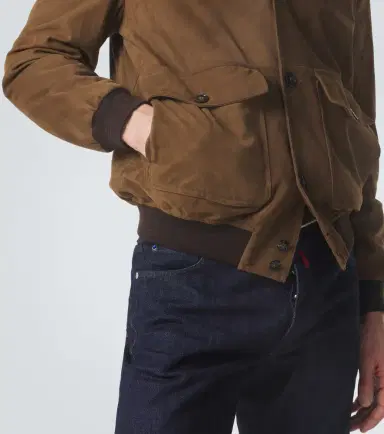 Kiton Suede bomber jacket | Thumbnail 5 Kiton Suede bomber jacket | Thumbnail 5