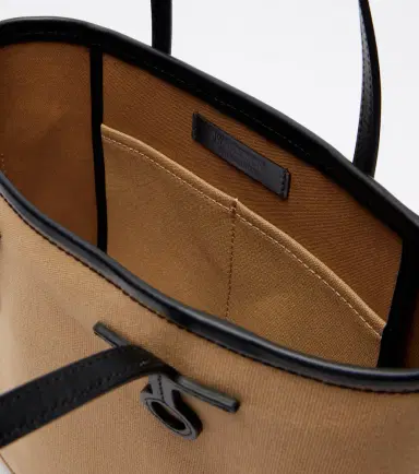 JW Anderson Leather-trimmed canvas tote bag | Thumbnail 2 JW Anderson Leather-trimmed canvas tote bag | Thumbnail 2