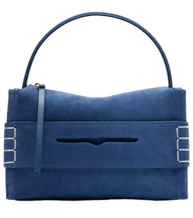 Loafer Small suede shoulder bag