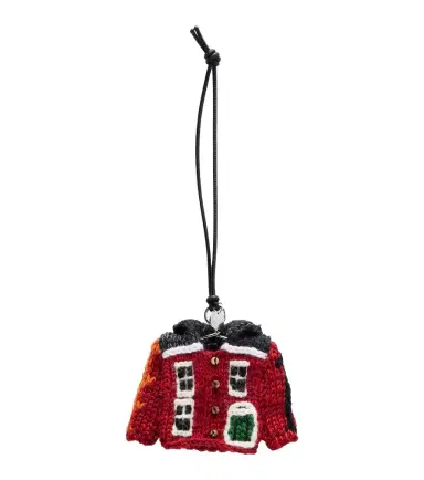 JW Anderson Cardigan bag charm | Thumbnail 1 JW Anderson Cardigan bag charm | Thumbnail 1