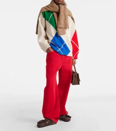 JW Anderson Loafer Small suede top-handle bag | Thumbnail 4