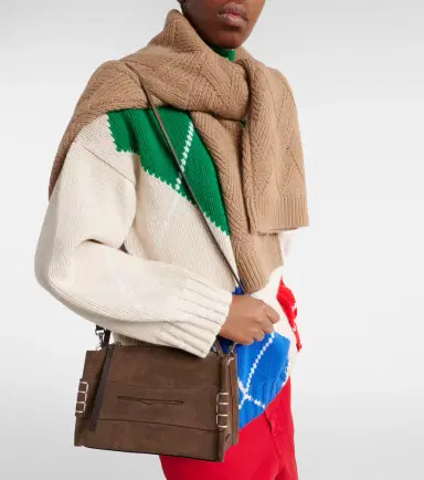 JW Anderson Loafer Small suede top-handle bag | Thumbnail 6