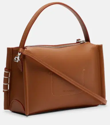 JW Anderson Loafer leather top-handle bag | Thumbnail 2