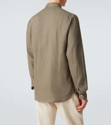Kiton Linen shirt | Thumbnail 4 Kiton Linen shirt | Thumbnail 4