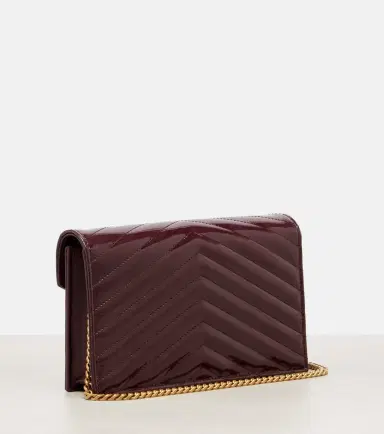Saint Laurent Cassandre Envelope leather wallet on chain | Thumbnail 4 Saint Laurent Cassandre Envelope leather wallet on chain | Thumbnail 4