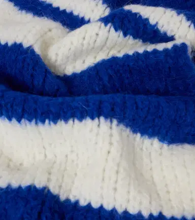 JW Anderson Striped alpaca-blend scarf | Thumbnail 3