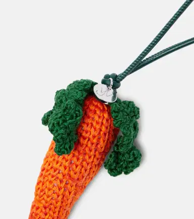 JW Anderson Carrot knitted bag charm | Thumbnail 2