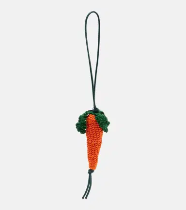 JW Anderson Carrot knitted bag charm | Thumbnail 3