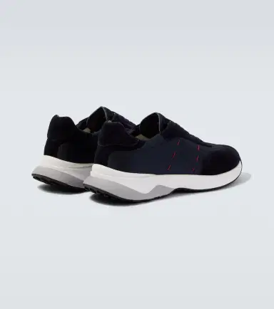 Kiton Suede-trimmed sneakers | Thumbnail 4