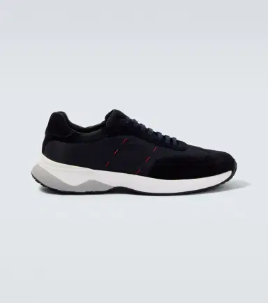 Kiton Suede-trimmed sneakers | Thumbnail 5
