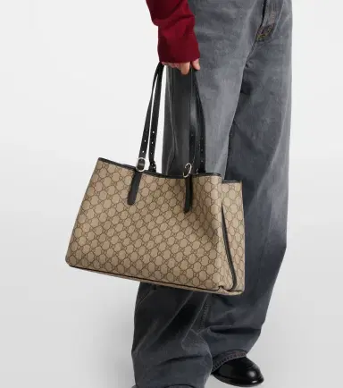 Gucci GG Emblem Large shopper | Thumbnail 6