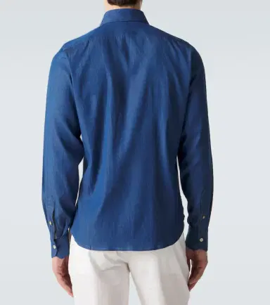 Kiton Denim shirt | Thumbnail 3