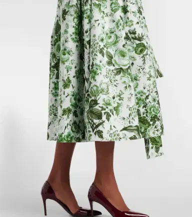 Erdem Floral cotton shirt dress | Thumbnail 2
