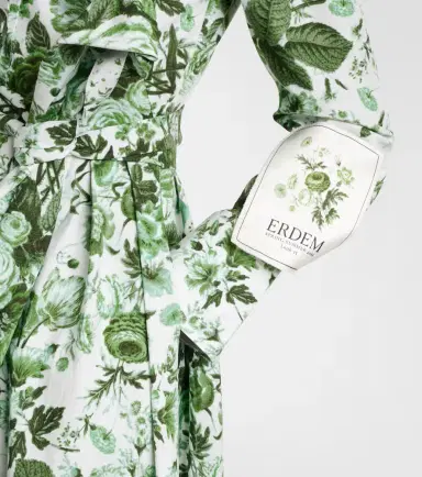 Erdem Floral cotton shirt dress | Thumbnail 4