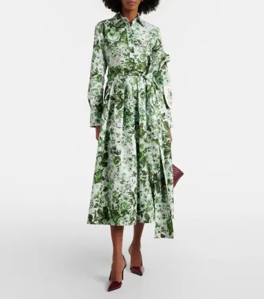 Erdem Floral cotton shirt dress | Thumbnail 6