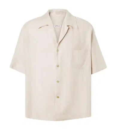 Kiton Linen bowling shirt | Thumbnail 1