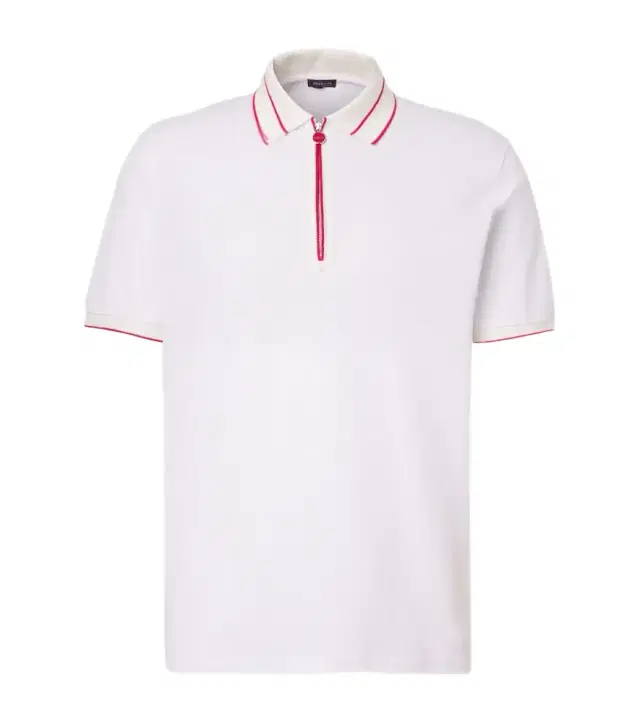 Kiton Cotton piqué polo shirt