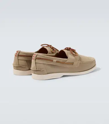Kiton Suede boat shoes | Thumbnail 2