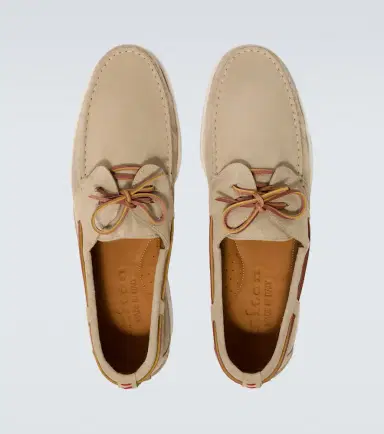 Kiton Suede boat shoes | Thumbnail 5