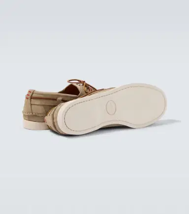 Kiton Suede boat shoes | Thumbnail 6