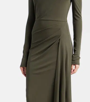 Erdem Draped jersey midi dress | Thumbnail 2