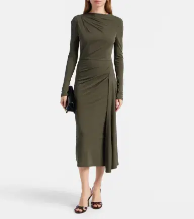 Erdem Draped jersey midi dress | Thumbnail 4