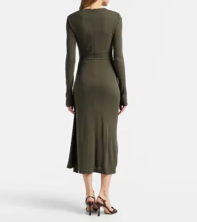 Erdem Draped jersey midi dress | Thumbnail 5