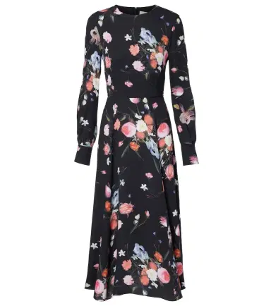 Erdem Floral crêpe midi dress | Thumbnail 1