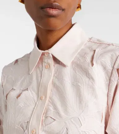 Erdem Guipure lace shirt dress | Thumbnail 2 Erdem Guipure lace shirt dress | Thumbnail 2