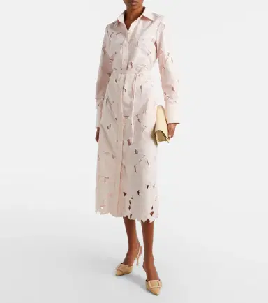 Erdem Guipure lace shirt dress | Thumbnail 3 Erdem Guipure lace shirt dress | Thumbnail 3