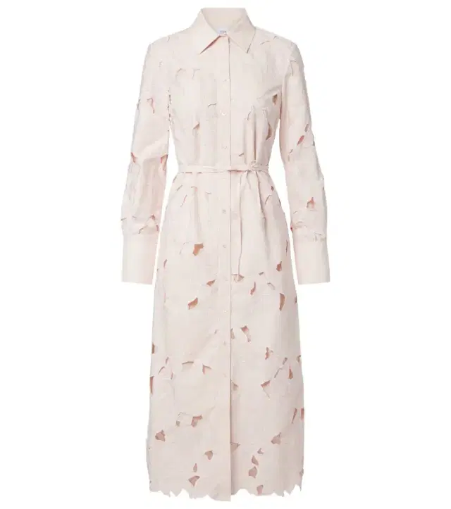 Erdem Guipure lace shirt dress