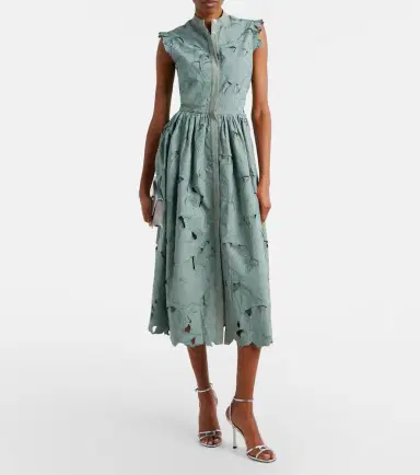 Erdem Guipure lace shirt dress | Thumbnail 3 Erdem Guipure lace shirt dress | Thumbnail 3