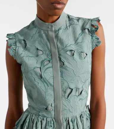 Erdem Guipure lace shirt dress | Thumbnail 4 Erdem Guipure lace shirt dress | Thumbnail 4