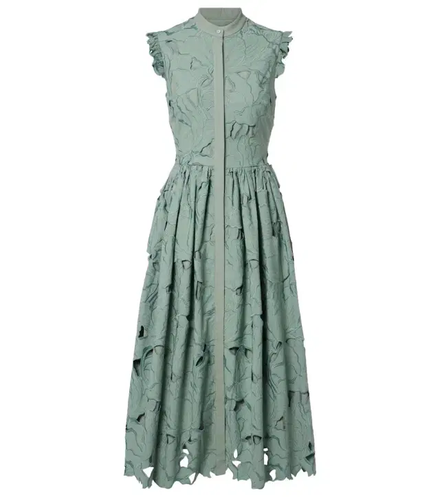 Erdem Guipure lace shirt dress