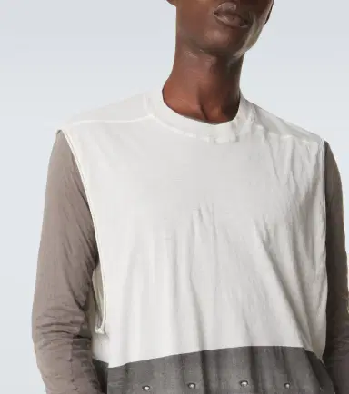 Rick Owens Jumbo printed cotton jersey tank top | Thumbnail 5 Rick Owens Jumbo printed cotton jersey tank top | Thumbnail 5