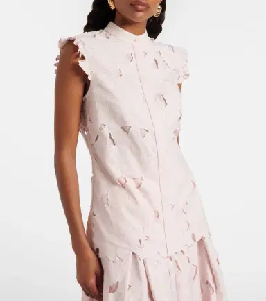 Erdem Embroidered floral cotton-blend top | Thumbnail 2 Erdem Embroidered floral cotton-blend top | Thumbnail 2