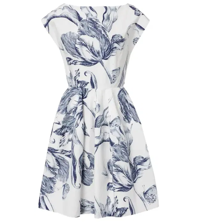 Erdem Floral cotton minidress