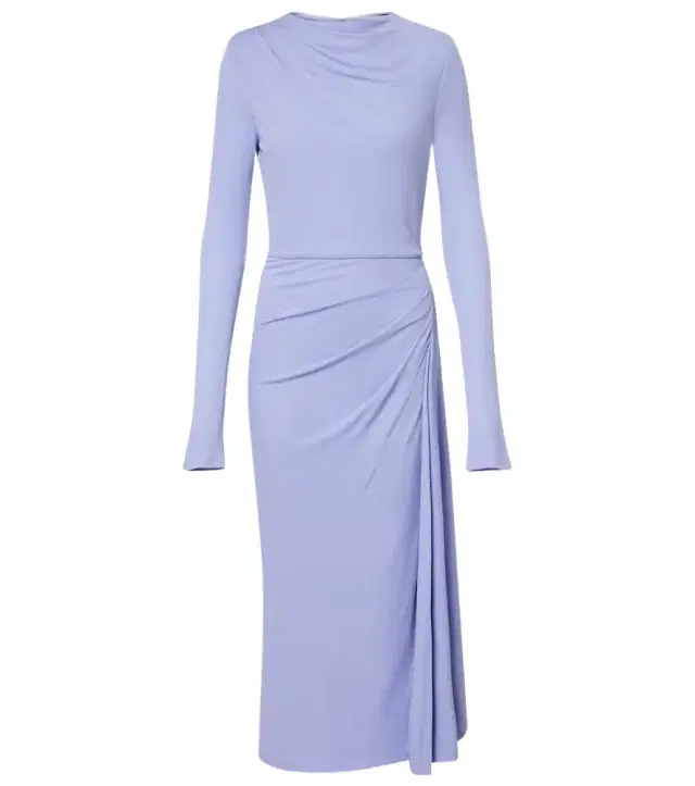 Erdem Draped jersey midi dress
