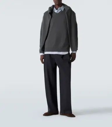 The Row Memphis cashmere and linen sweater | Thumbnail 3 The Row Memphis cashmere and linen sweater | Thumbnail 3