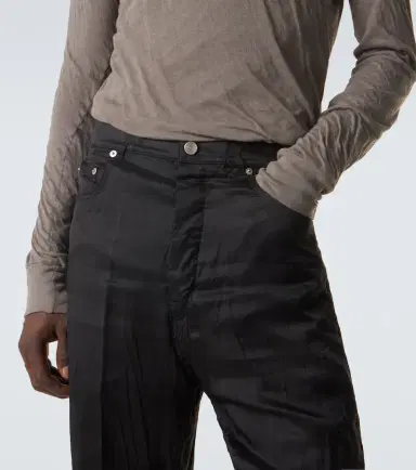 Rick Owens Bolan twill bootcut pants | Thumbnail 5