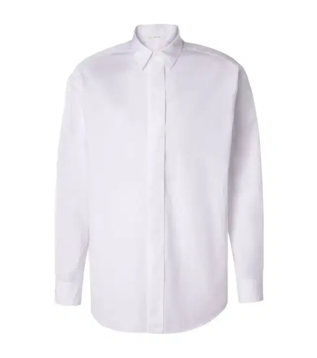 The Row Nilo cotton poplin shirt