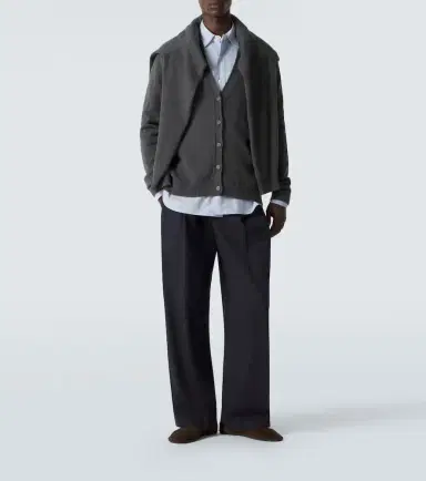 The Row Dine cashmere and linen cardigan | Thumbnail 6