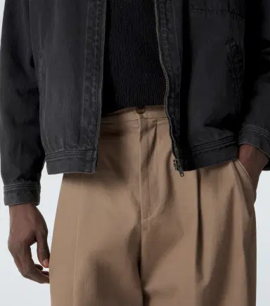 The Row Tibor cotton and cashmere wide-leg pants | Thumbnail 4 The Row Tibor cotton and cashmere wide-leg pants | Thumbnail 4