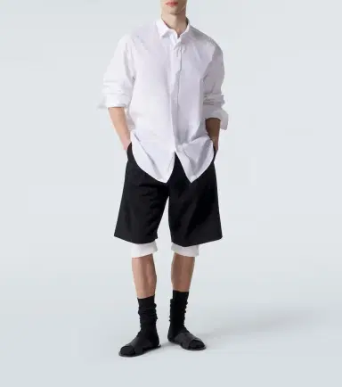 The Row Sayed wool shorts | Thumbnail 3