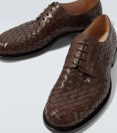 The Row Novus woven leather Derby shoes | Thumbnail 2