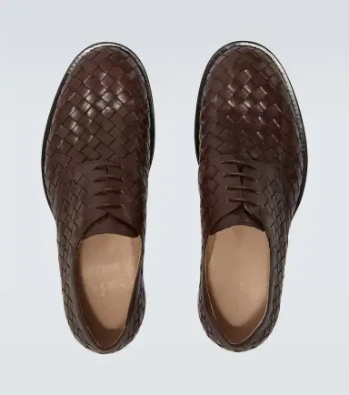 The Row Novus woven leather Derby shoes | Thumbnail 4