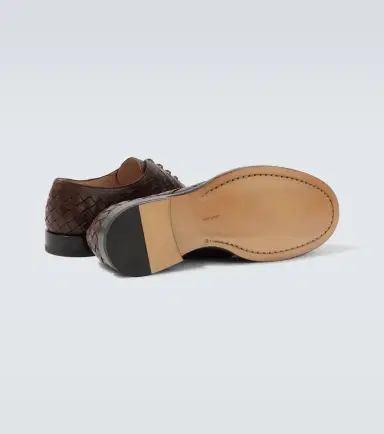 The Row Novus woven leather Derby shoes | Thumbnail 5